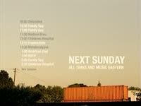 Sunday Schedule Container