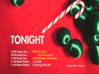 Tonight Schedule Candy Cane