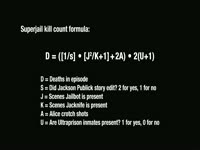 Superjail Kill Count Formula