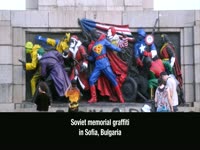 Soviet Memorial Graffiti
