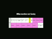 The Office Marathon Jan 15