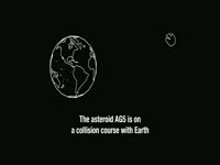 Asteroid AG5 Collision Course