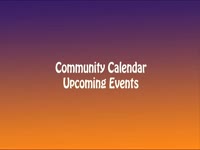 Community Calendar March 11