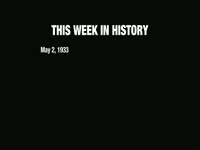 This Week in History May 2012