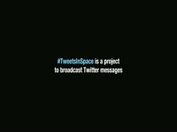 Tweets in Space Project