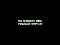 China Unauthorized Weather