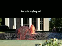 Corporate Fountains Run Red