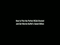 How to Pick Perfect NCAA Bracket