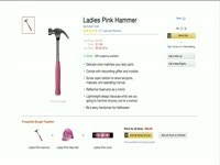 Ladies Pink Hammer